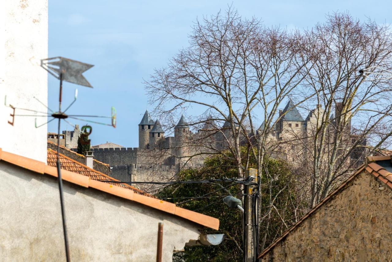 L'Arche De La Cite Avec Netflix Fibre Et Clim Carcassonne Exterior foto